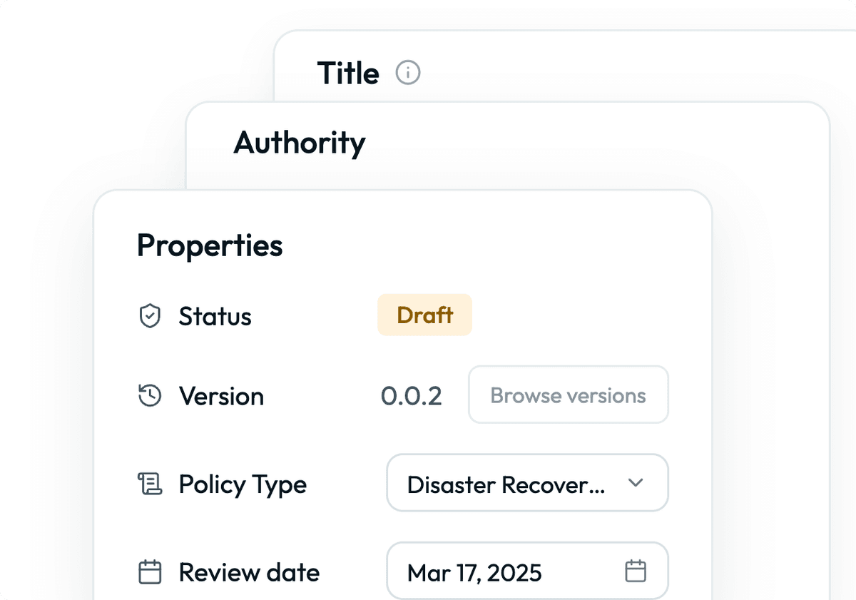 Create Policies