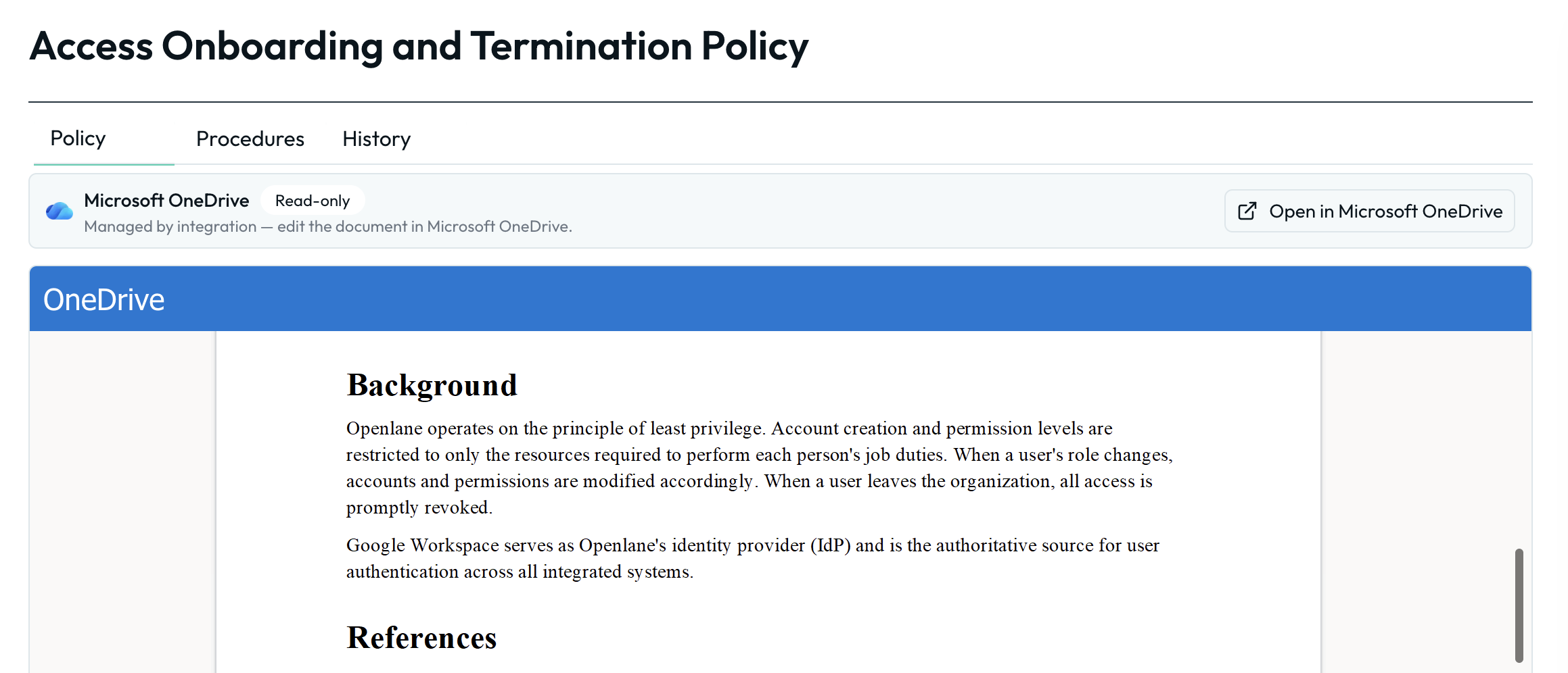 Manage Externally